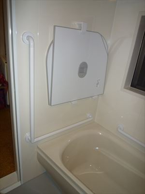 タイル貼のお風呂からユニットバスへ